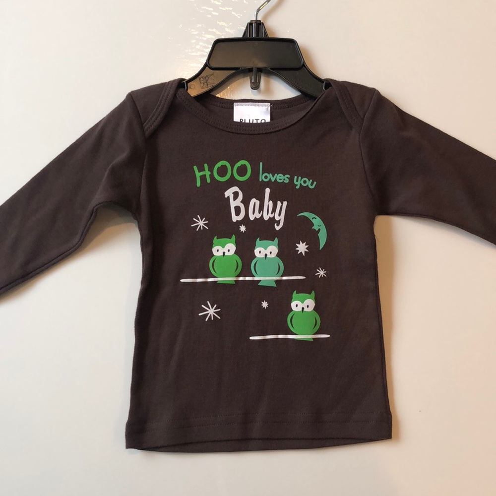Pluto Boy long sleeve Owl